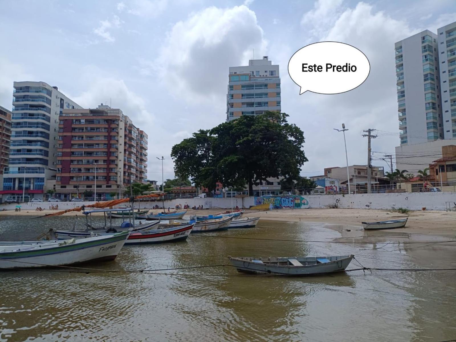 Apartamento Pe Na Areia, Wi-Fi E Garagem Privativa Inicio Da Praia Do Morro Guarapari Exterior photo