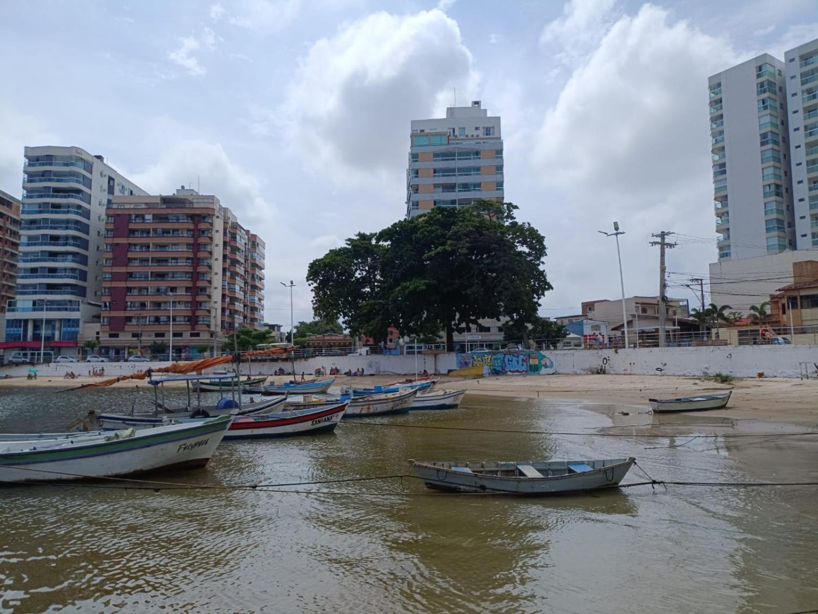 Apartamento Pe Na Areia, Wi-Fi E Garagem Privativa Inicio Da Praia Do Morro Guarapari Exterior photo