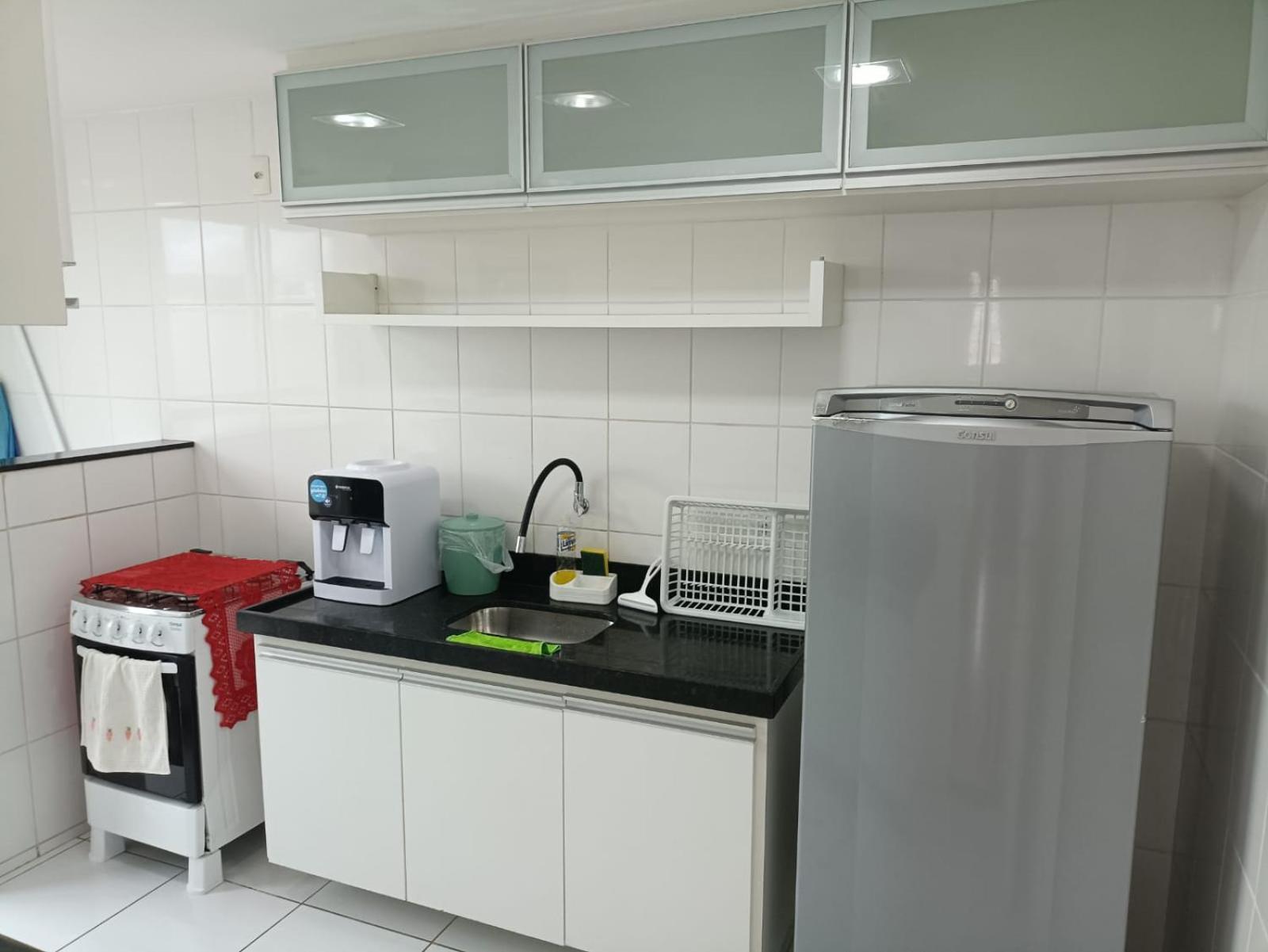 Apartamento Pe Na Areia, Wi-Fi E Garagem Privativa Inicio Da Praia Do Morro Guarapari Exterior photo